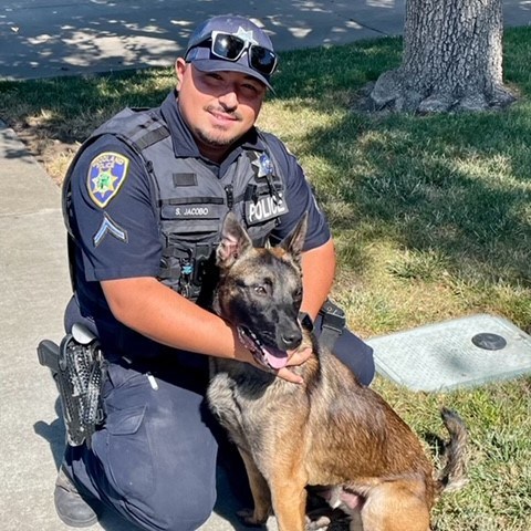 Woodland PD’s Newest Four-Legged Enforcer: K9 Bruno Hits the Ground Running